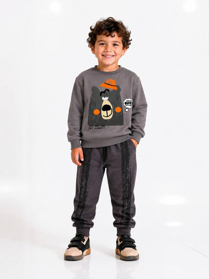 Beary Pants & Sweater Set - 3-10Y