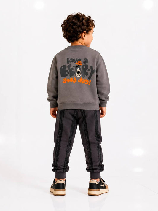 Beary Pants & Sweater Set - 3-10Y