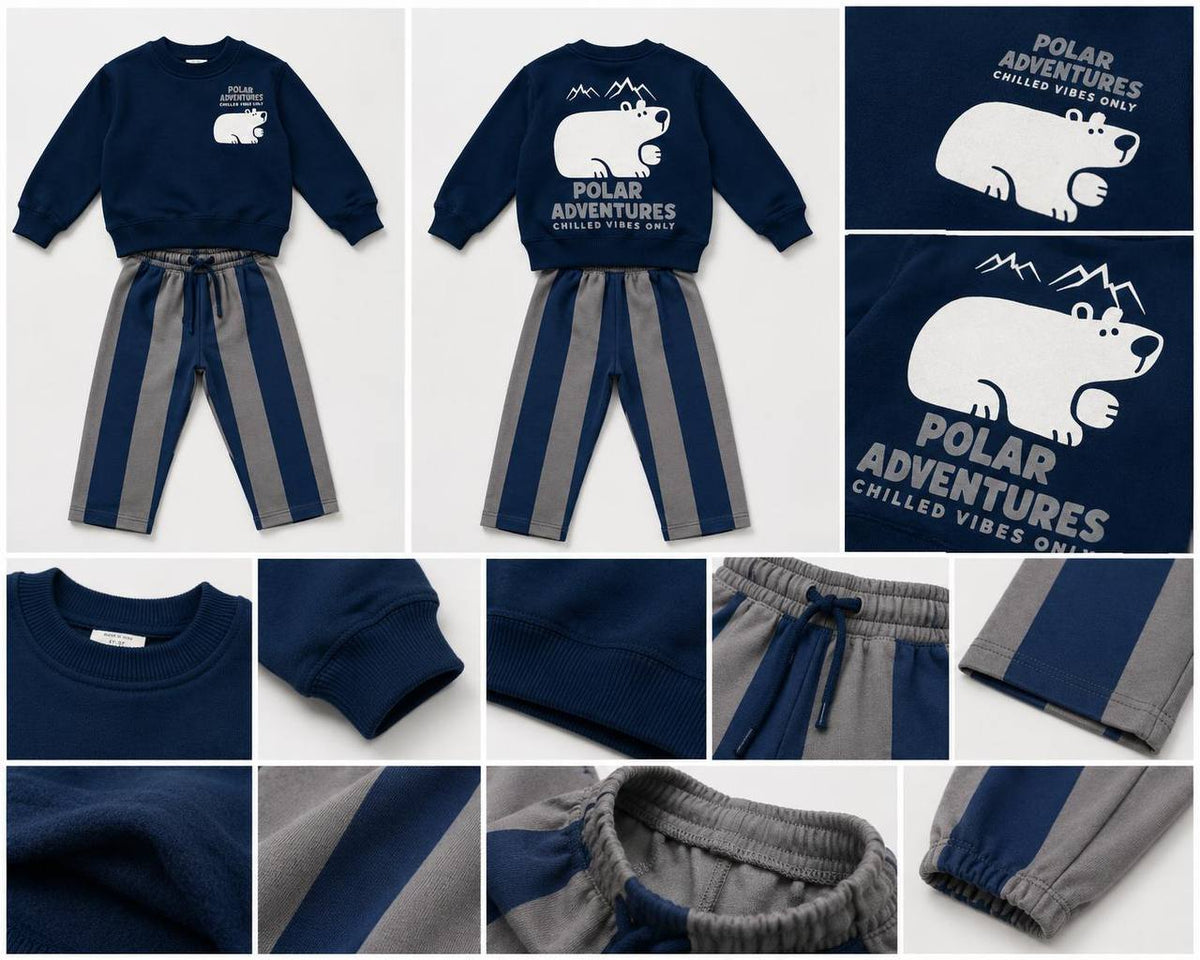 Polar Adventures Pants & Sweater Set - 3-10Y