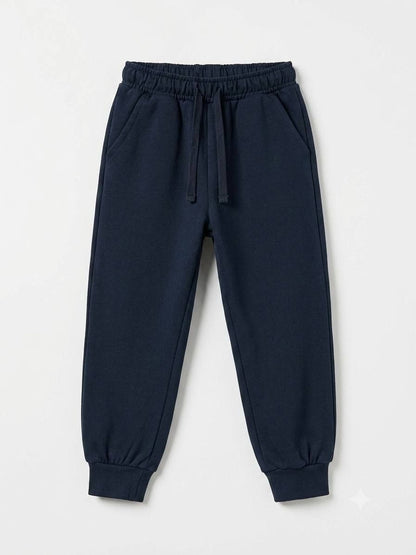 Cotton Joggers - Navy - 2-7Y