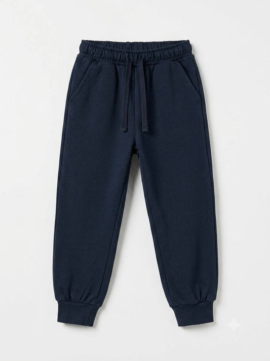 Cotton Joggers - Navy - 2-7Y