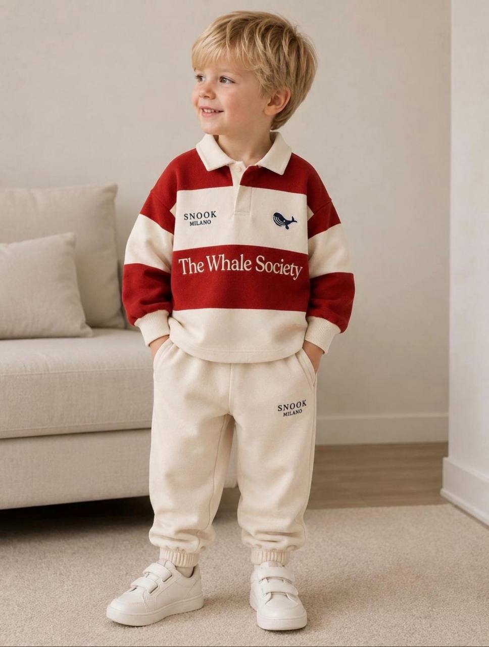 The Whale Society Pants & Sweater Set - 2-7Y