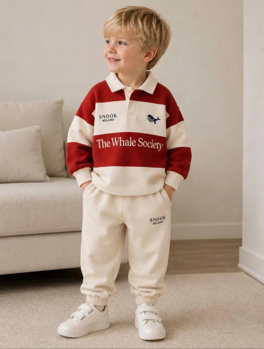 The Whale Society Pants & Sweater Set - 2-7Y