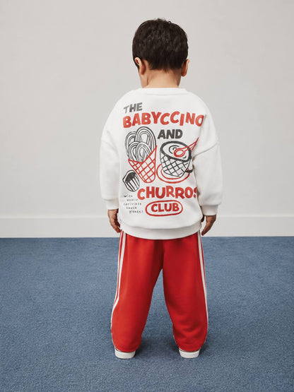 The Babyccino Pants & Sweater Set - 2-8Y