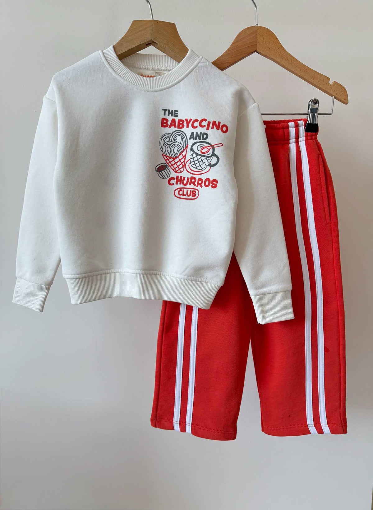 The Babyccino Pants & Sweater Set - 2-8Y