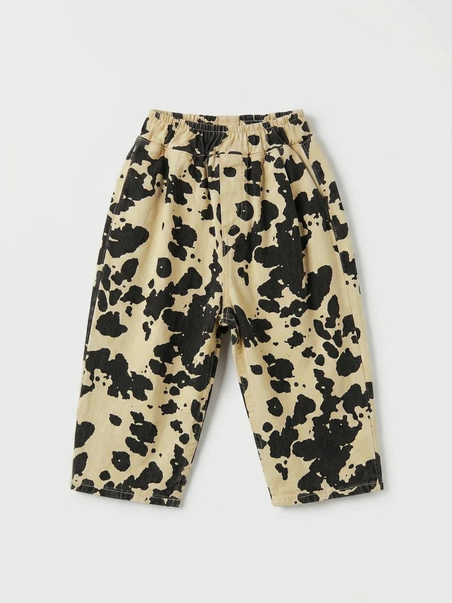 Denim Cowboy Balloon Pants - 2-7Y