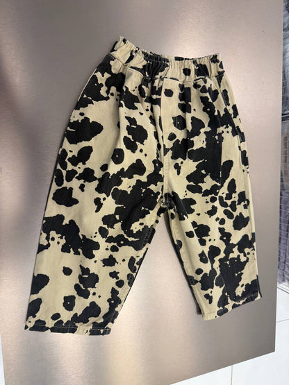 Denim Cowboy Balloon Pants - 2-7Y