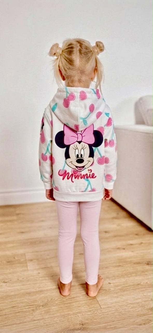 Minnie Mouse Cherry Hoodie & Legging Set - 2-8Y