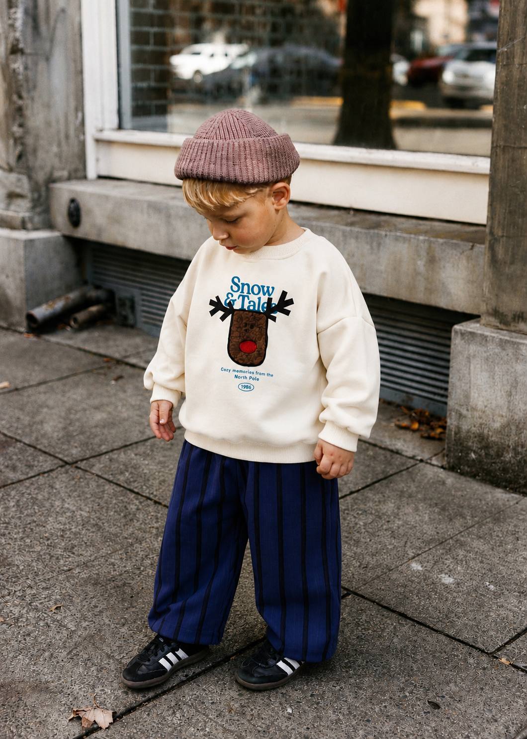 Snow Tale Pants & Sweater Set - 2-8Y