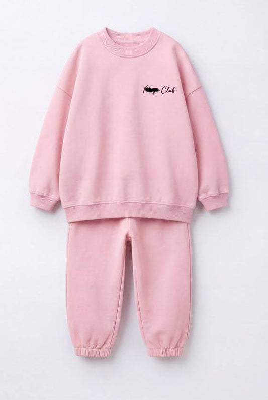 M Club Cotton Set - Pink - 2-8Y