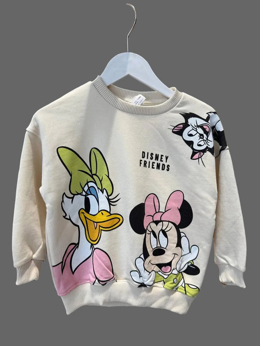 Daisy & Minnie Sweater - 2-7Y