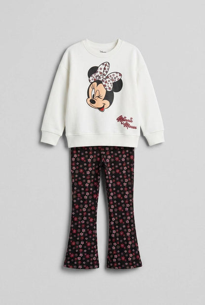 Minnie Mouse Flare Legging & Sweater Set - 2-8Y