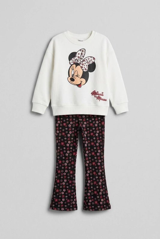 Minnie Mouse Flare Legging & Sweater Set - 2-8Y