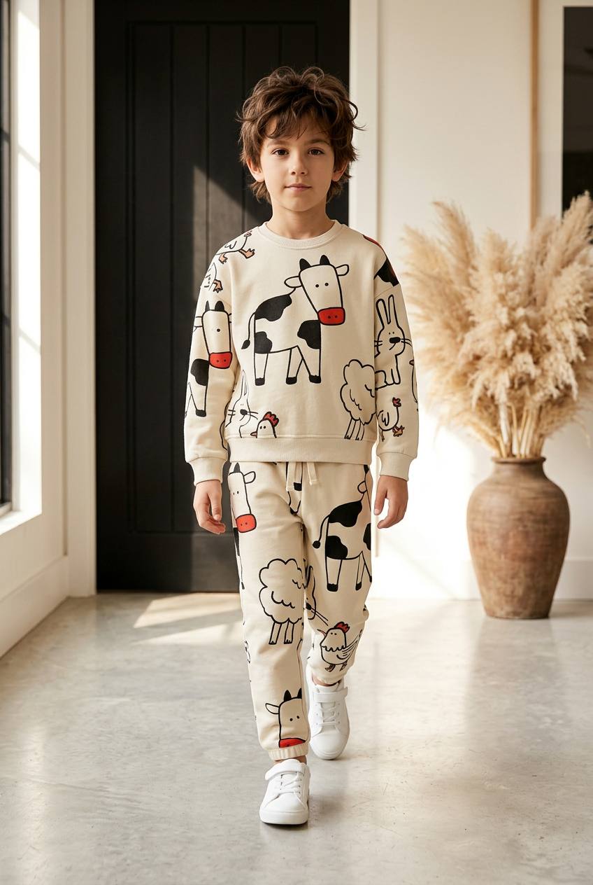 FARM Pants & Sweater Set - 2-8Y