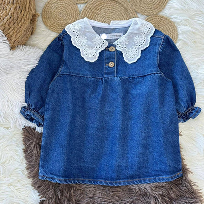 DENIM Dress - BLUE - 18M-6Y