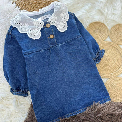 DENIM Dress - BLUE - 18M-6Y