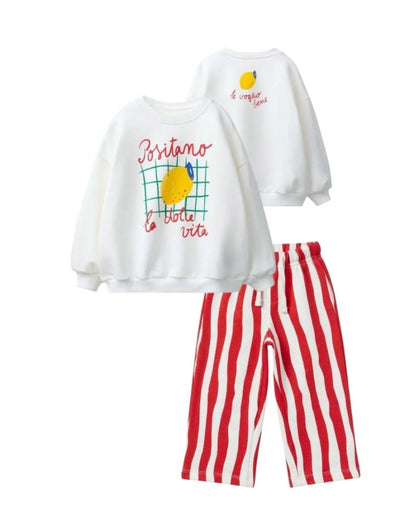POSITANO Pants & Sweater Set - 2-7Y