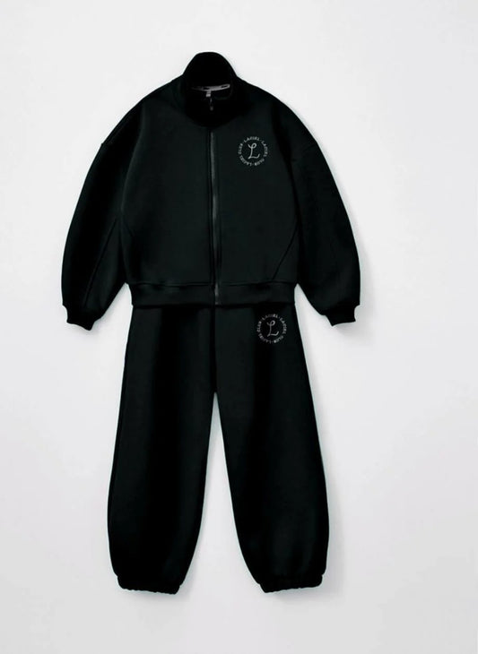 Fleeced Straight Collar Back Set - 2-7Y