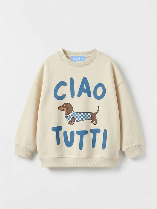 Ciao Tutti Sweater - 2-7Y