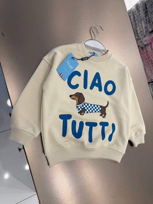 Ciao Tutti Sweater - 2-7Y