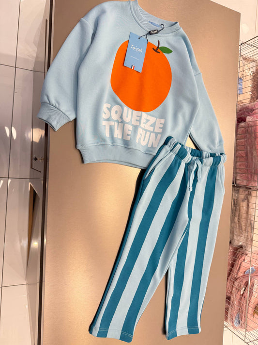 Squeeze the Fun Pants & Sweater Set - 2-7Y