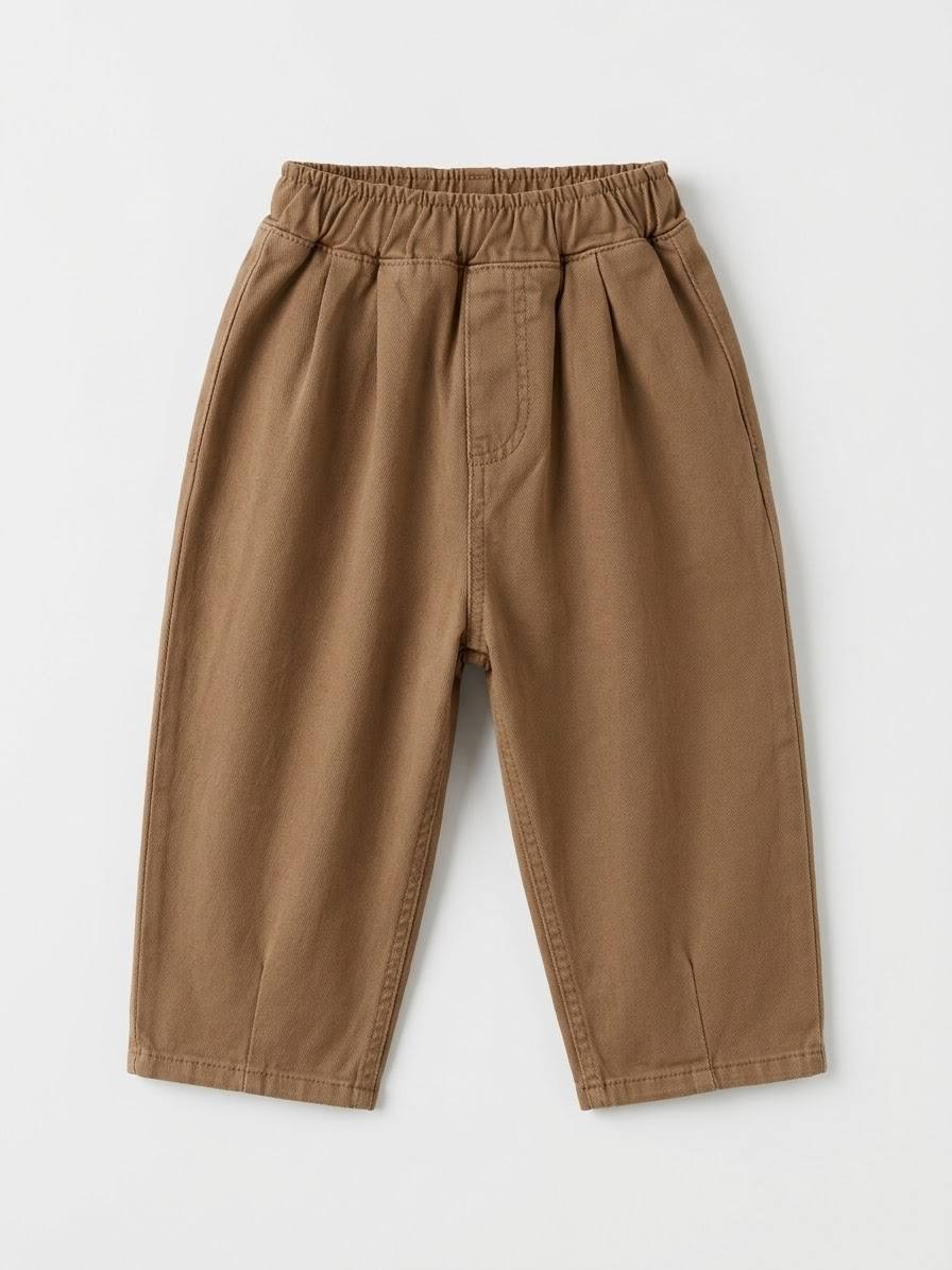 Balloon Pants - Camel - 2-7Y