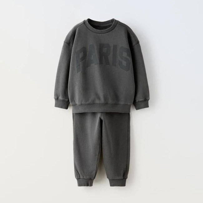Paris Anthracite Set - 2-8Y