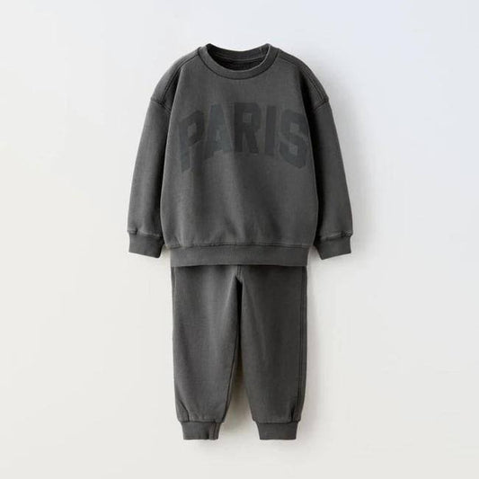 Paris Anthracite Set - 2-8Y