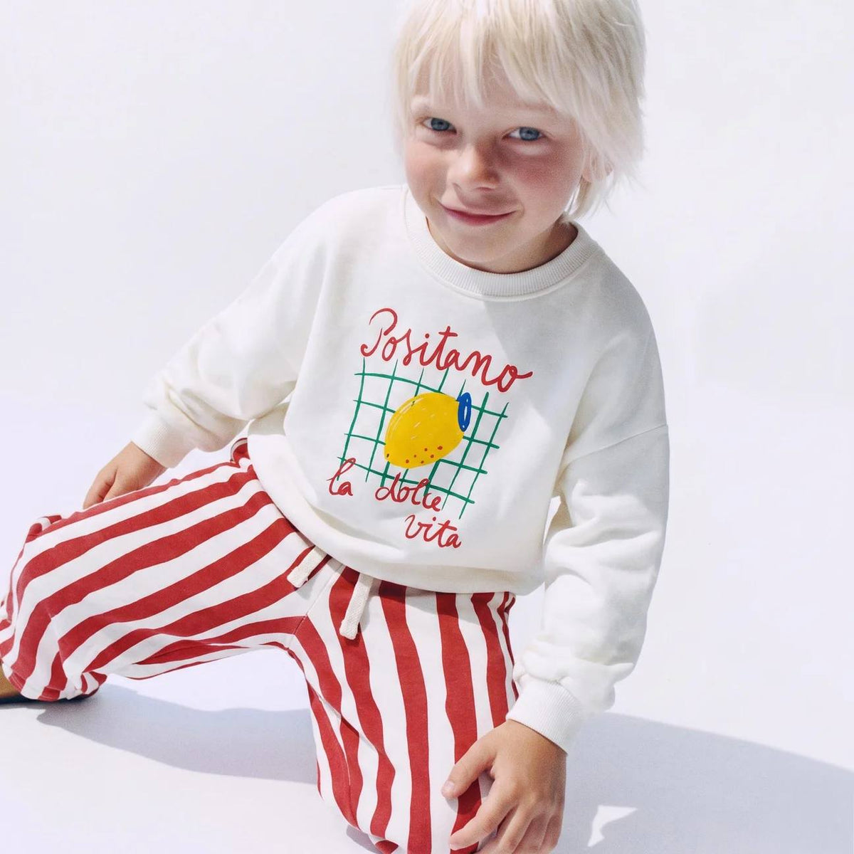 POSITANO Pants & Sweater Set - 2-7Y