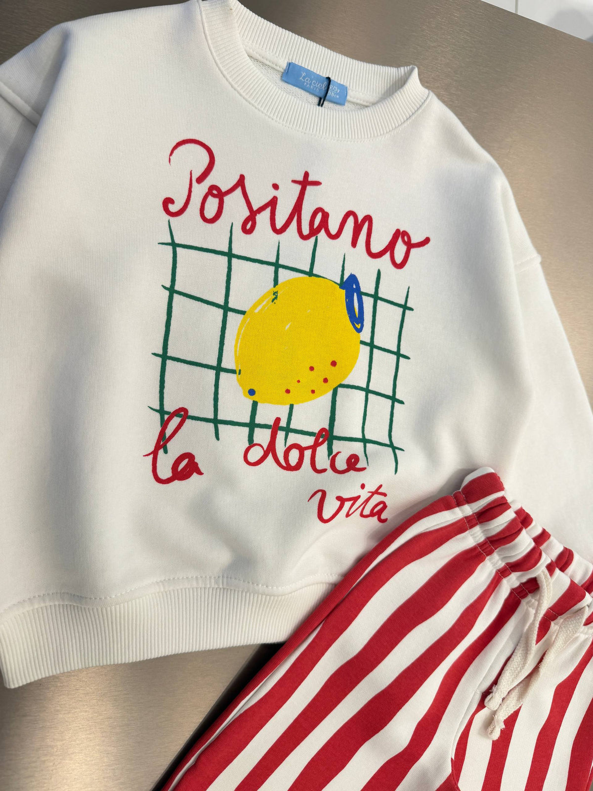 POSITANO Pants & Sweater Set - 2-7Y
