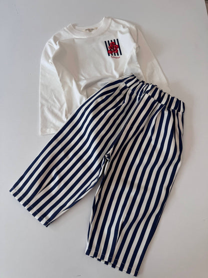 The Cherry Tomatoes Balloon Pants & Sweater Set - 2-8Y