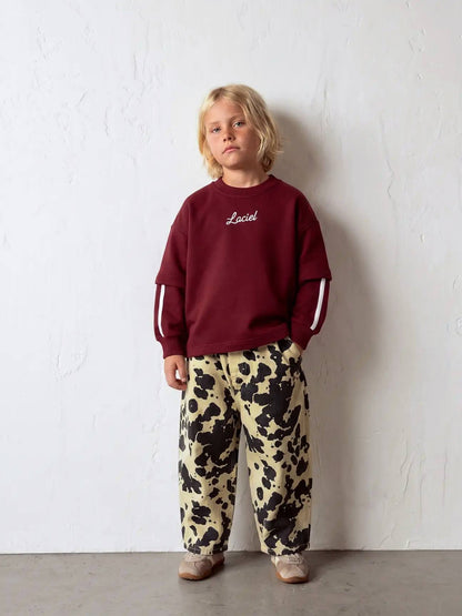Denim Cowboy Balloon Pants - 2-7Y