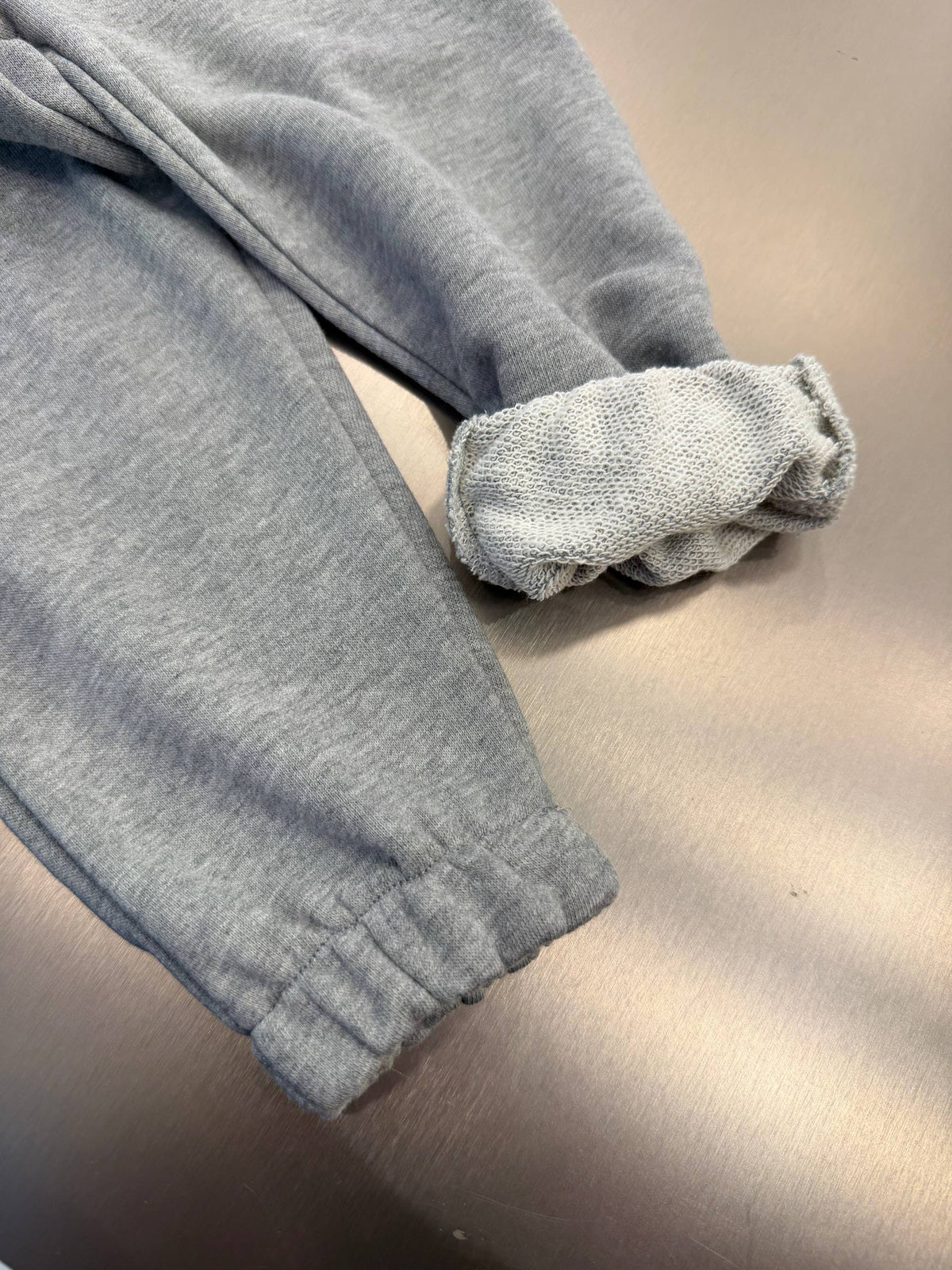 Cotton Joggers - 3 Threads - Grey - 2-7Y