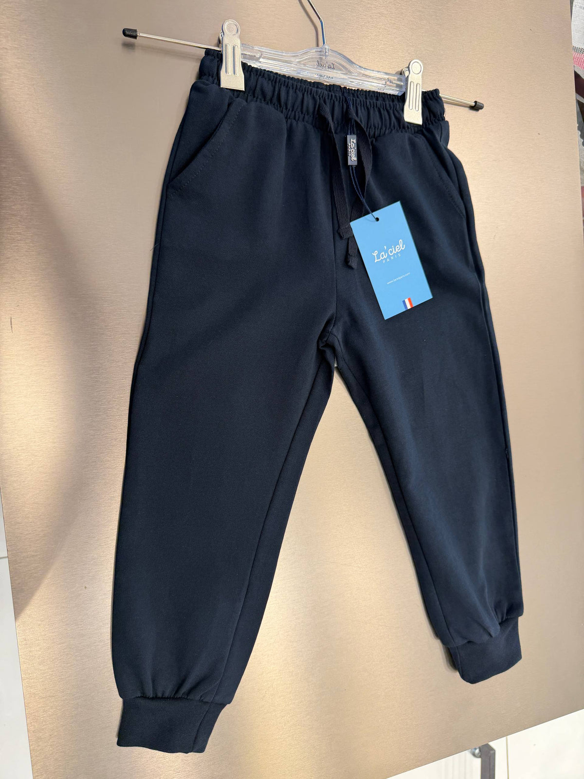 Cotton Joggers - 2 Threads - Navy - 2-7Y