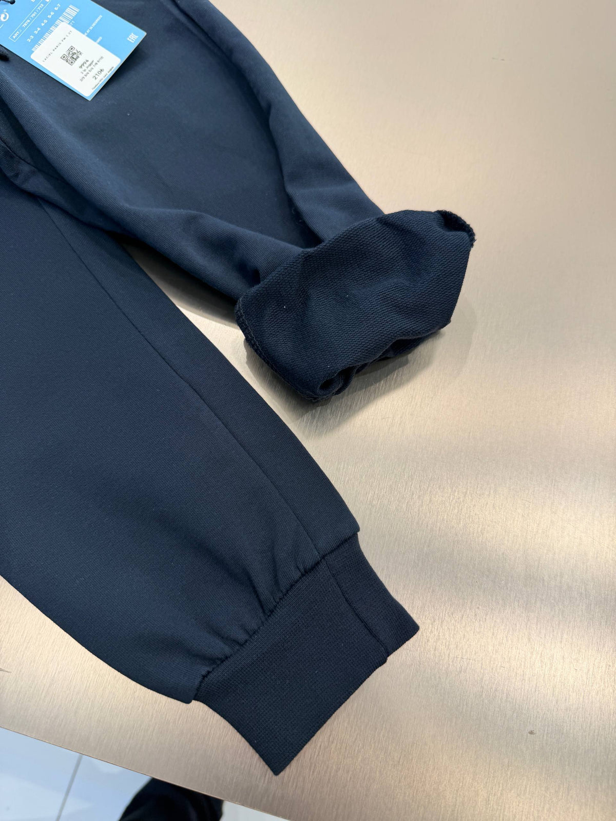 Cotton Joggers - 2 Threads - Navy - 2-7Y