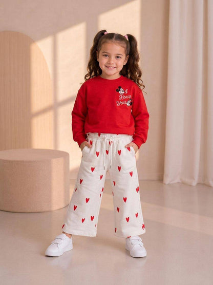 Heartless Minnie Mouse Set - 2-8Y