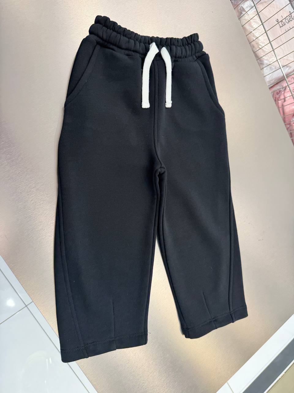 Balloon 3 Thread Cotton Joggers - Black/Navy/Grey - 2-7Y