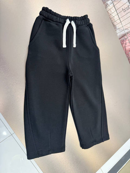 Balloon 3 Thread Cotton Joggers - Black/Navy/Grey - 2-7Y