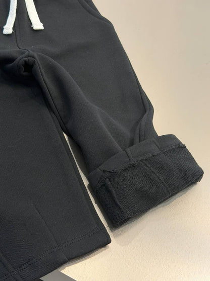 Balloon 3 Thread Cotton Joggers - Black/Navy/Grey - 2-7Y