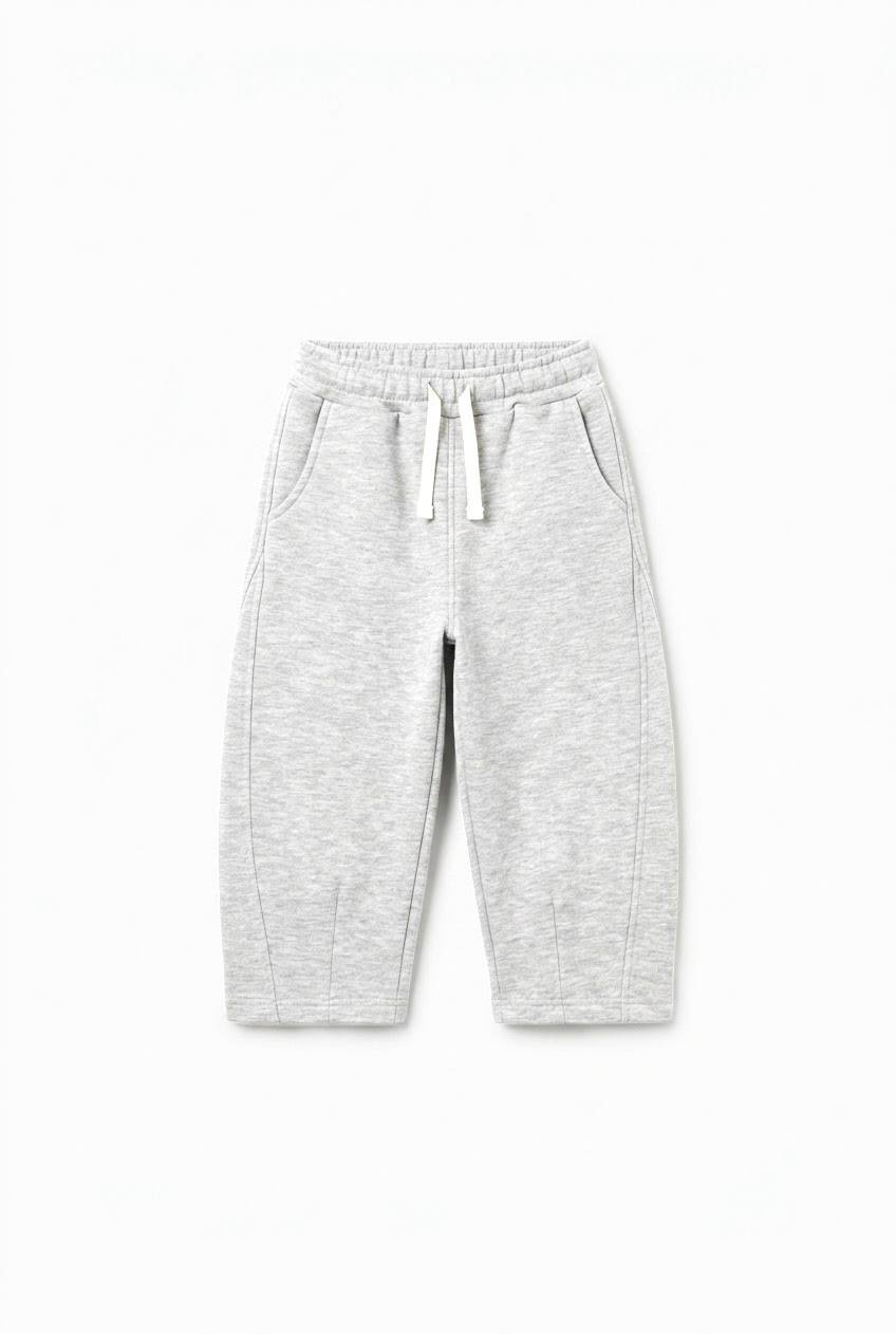 Balloon 3 Thread Cotton Joggers - Black/Navy/Grey - 2-7Y