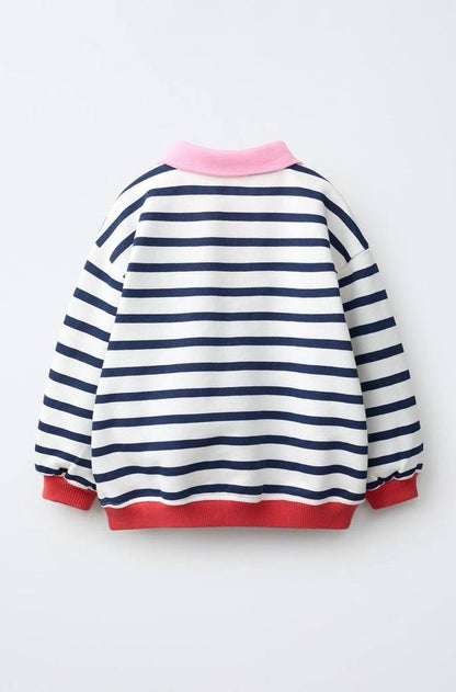 I LOVE NY Polo Striped Sweater - 2-7Y