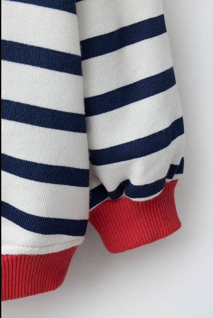I LOVE NY Polo Striped Sweater - 2-7Y