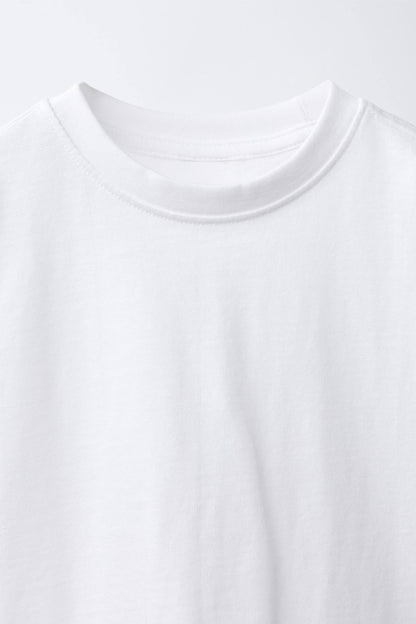 Long Sleeve Basic Sweater - White - 2-7Y