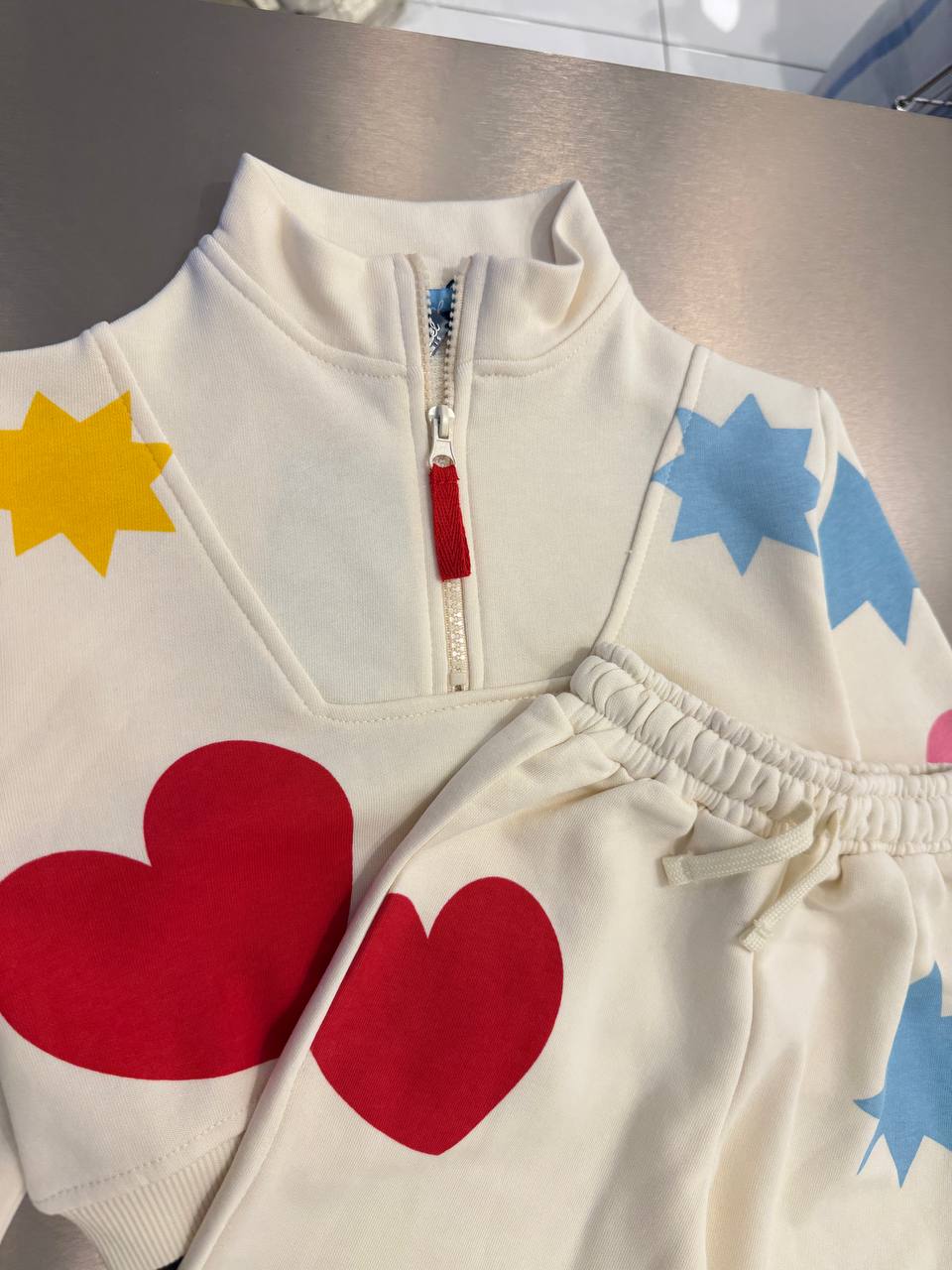 Stars & Hearts Tracksuit - 12M-5Y