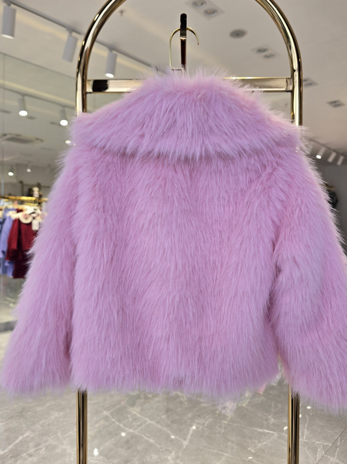Cotton Candy Coat and Purse - 3-10Y