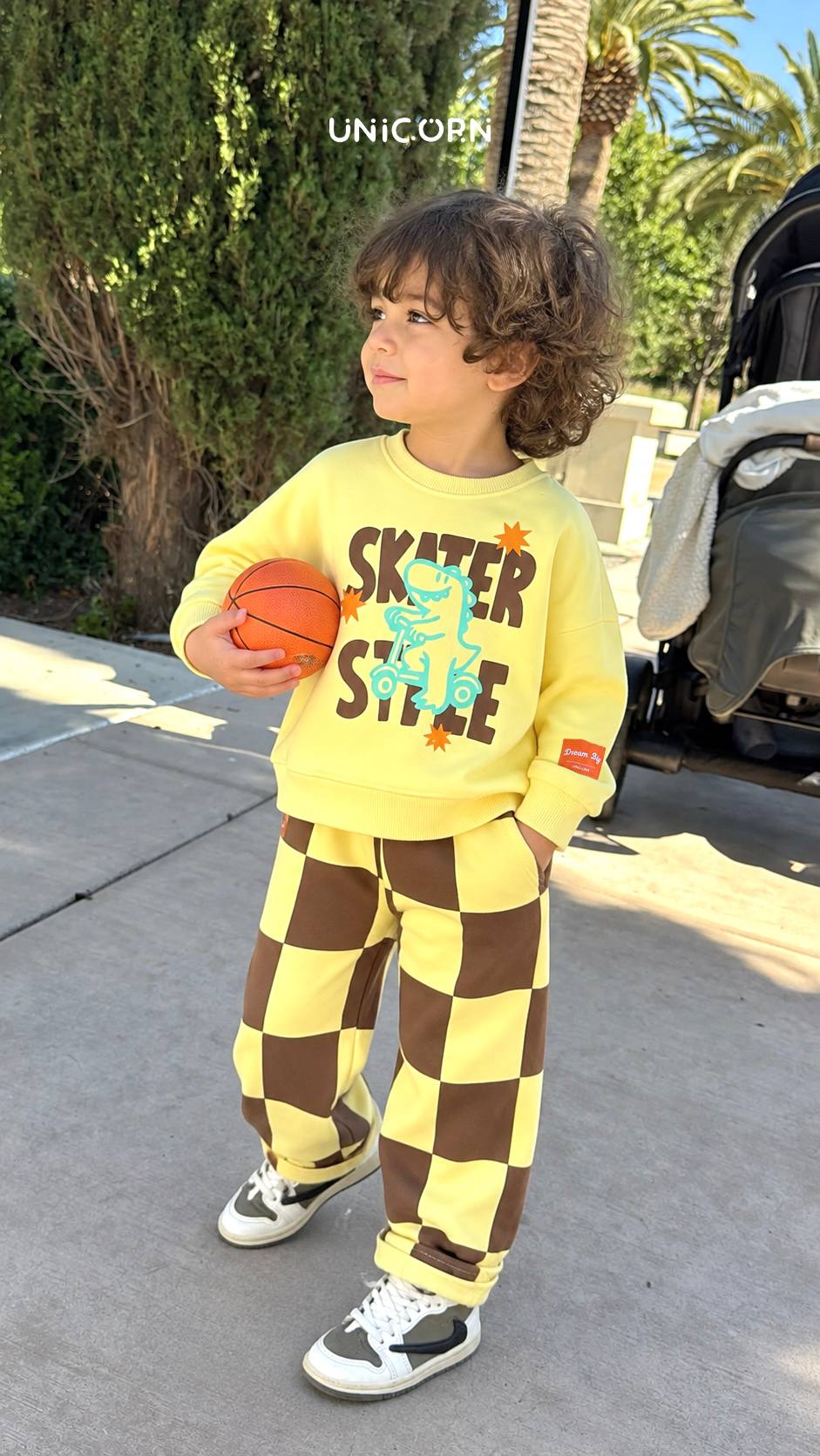 Skater Style Dinosaur Set - 2-8Y