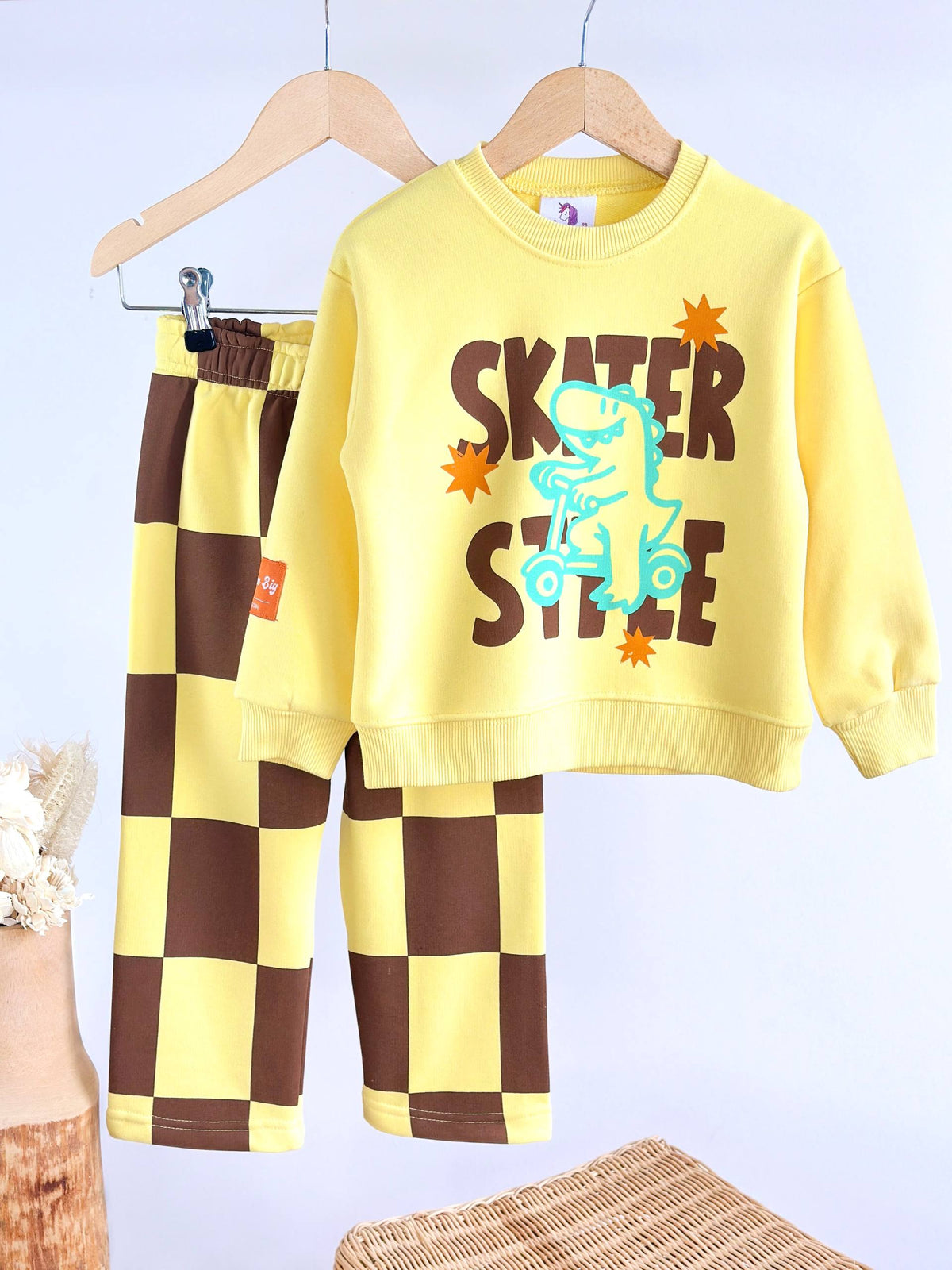 Skater Style Dinosaur Set - 2-8Y