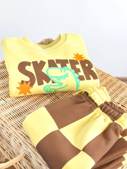 Skater Style Dinosaur Set - 2-8Y