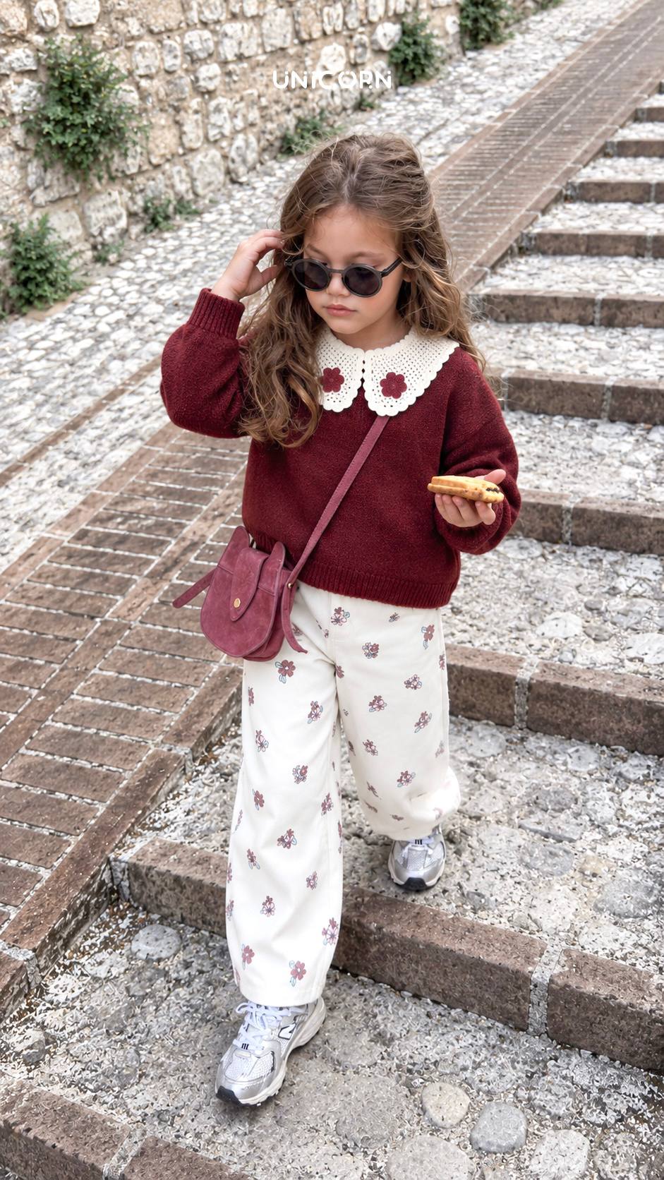 Cherry & Cream Set - 2-8Y