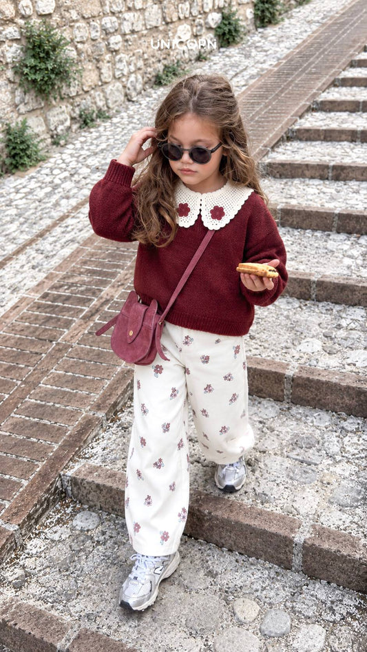 Cherry & Cream Set - 2-8Y